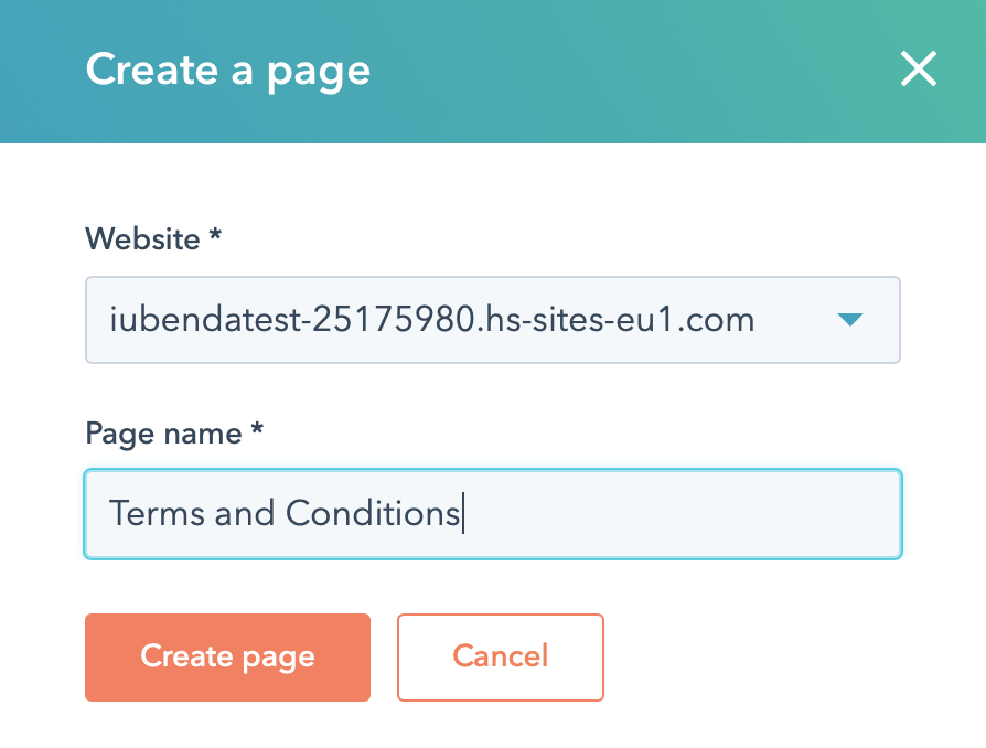How to add Terms and Conditions on HubSpot