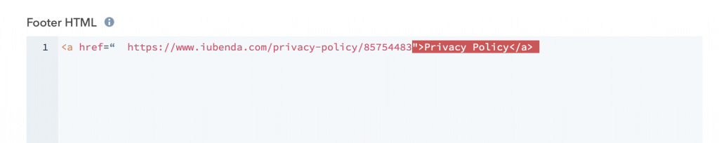 Come aggiungere una privacy policy a HubSpot