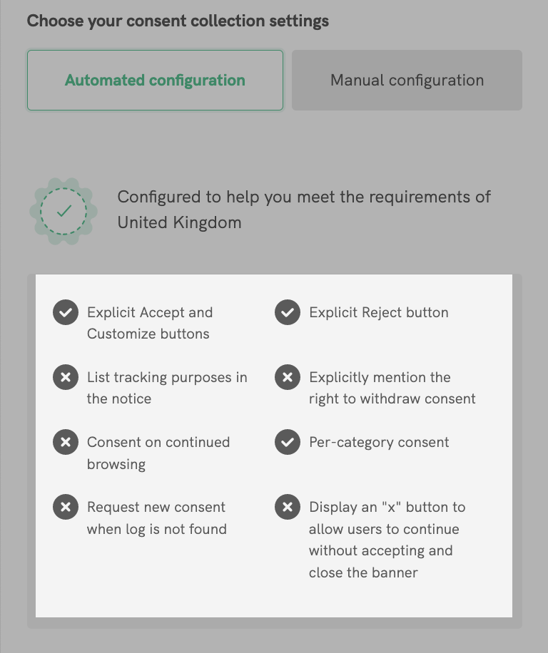 automated configuration UK