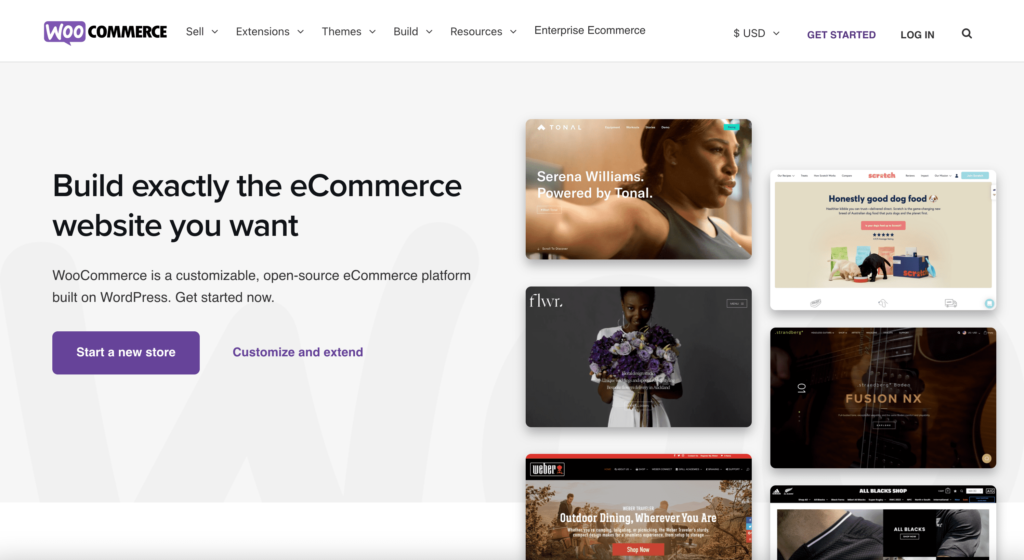 woocommerce - best ecommerce platforms for startups