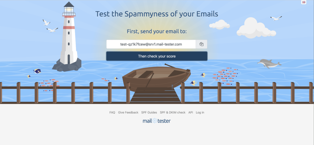 mail tester - spam score checker