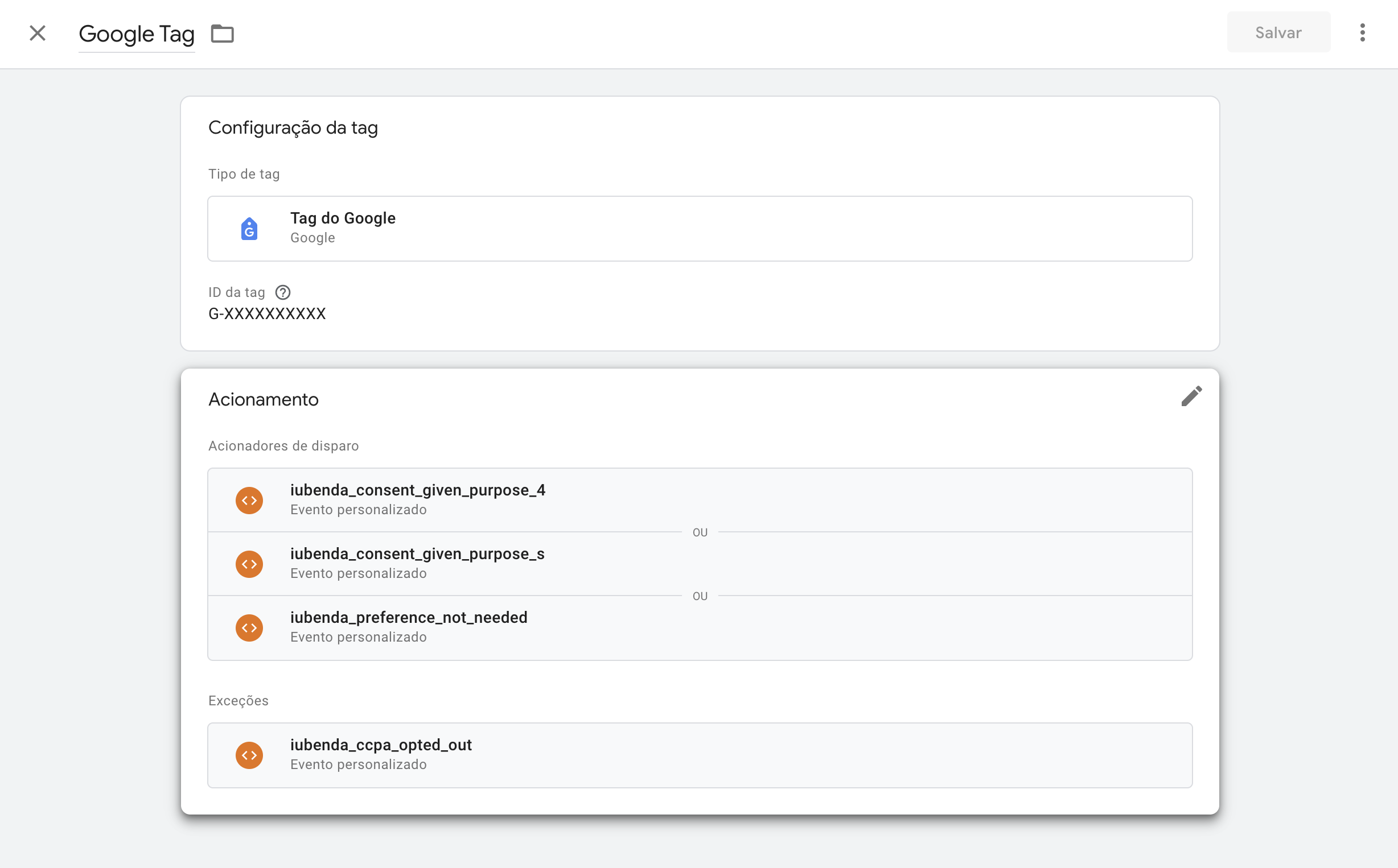 Google Tag Manager - configuração de tags do Google Analytics GA4